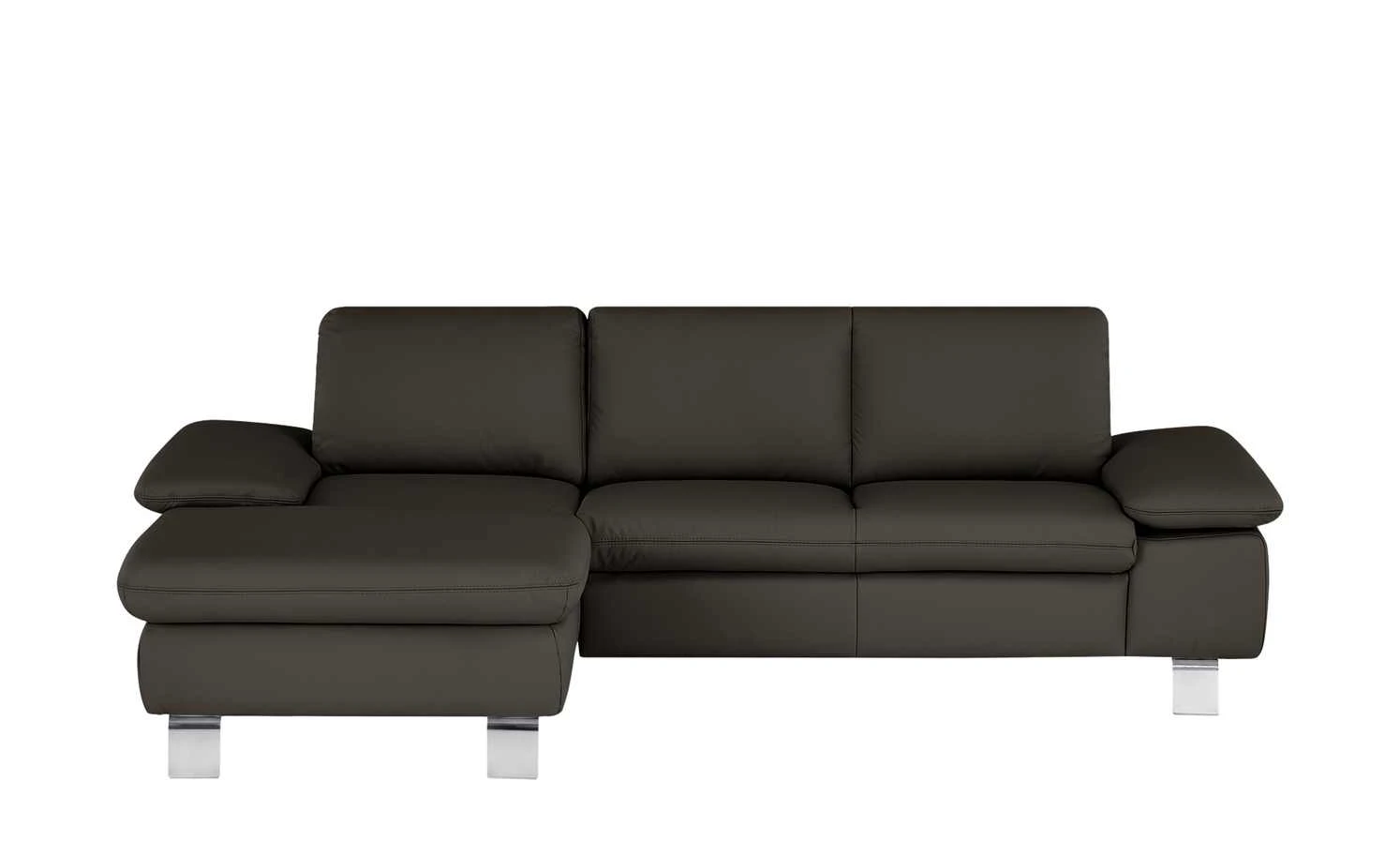 smart Ecksofa Finola | Moccabraun Leder links 3 smart Ecksofa Finola | Moccabraun Leder links