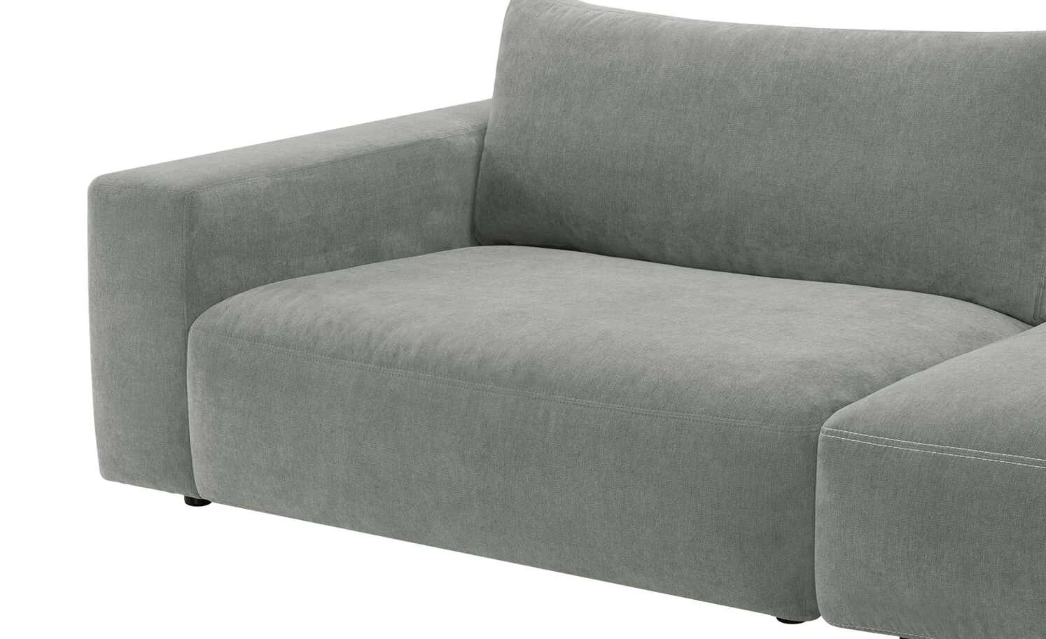 Gallery M Ecksofa Lucia | Steingrau rechts 11 Gallery M Ecksofa Lucia | Steingrau rechts – Bild 9