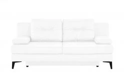 Ledersofa Svea | Weiß