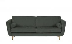 SOHO Sofa 3-sitzig Zehra | Dunkelgrau