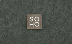 SOHO Sofa 3-sitzig Zehra | Dunkelgrau -Sofas Verkaufsladen 24405406 6 202108202238