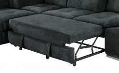 Ecksofa Gladys | Schwarz links -Sofas Verkaufsladen 24405525 4 201905142034