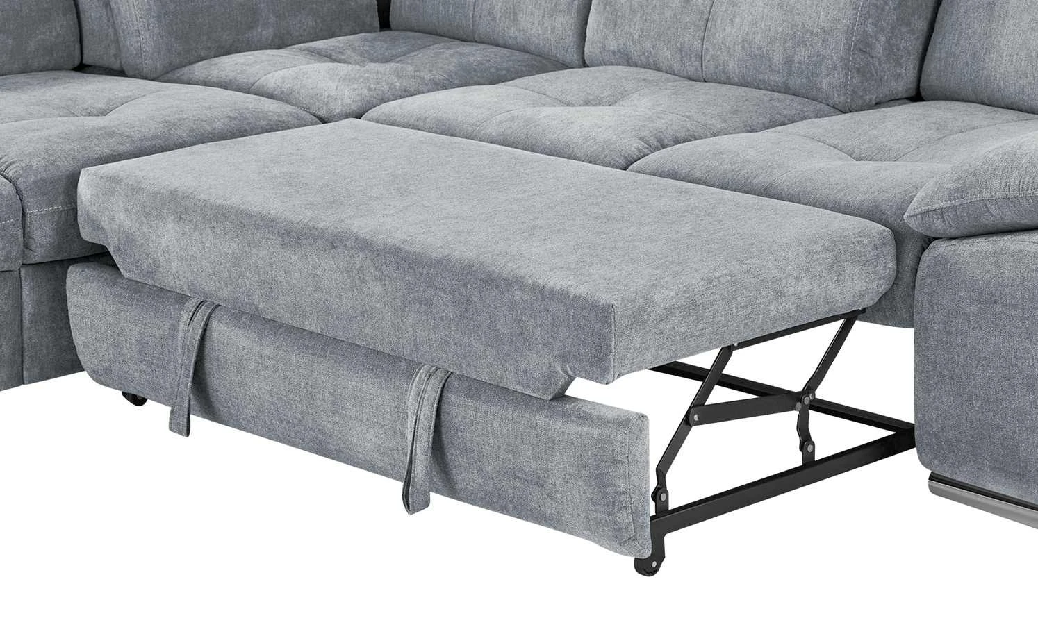 Ecksofa Gladys | Melange (Grau) links 10 Ecksofa Gladys | Melange (Grau) links – Bild 8