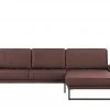 Gallery M Leder Ecksofa Viola | Rot rechts -Sofas Verkaufsladen 24405694 1 202001272236