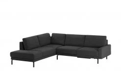 hülsta Sofa Ecksofa HS 450 | Schwarzgrau links -Sofas Verkaufsladen 24405752 14 202102162235