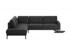 hülsta Sofa Ecksofa HS 450 | Schwarzgrau links -Sofas Verkaufsladen 24405752 3 202102162235