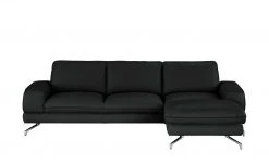 smart Ecksofa Bonika | Schwarz rechts