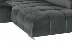 uno Ecksofa aus Samt Origo | Anthrazit rechts -Sofas Verkaufsladen 24405942 5 202105102232