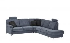 meinSofa Ecksofa Ole-S | Denim (Blau) rechts Erweiterte Funktion -Sofas Verkaufsladen 24406004 10 201907152243