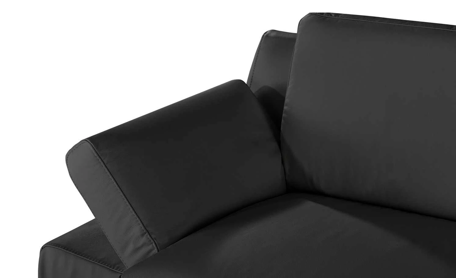 Ecksofa Fine | Schwarz rechts 8 Ecksofa Fine | Schwarz rechts – Bild 6