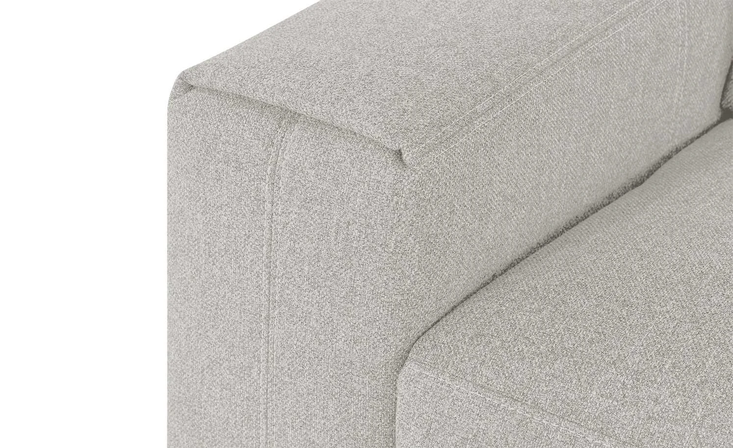 smart Sofa Gabriela | Silbergrau 2 Webstoff 8 smart Sofa Gabriela | Silbergrau 2 Webstoff – Bild 6