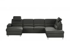 meinSofa Wohnlandschaft Carina | Anthrazit rechts Erweiterte Funktion
