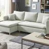 smart Ecksofa Bonamie | Silbergrau links -Sofas Verkaufsladen 24409900 10 201908152244