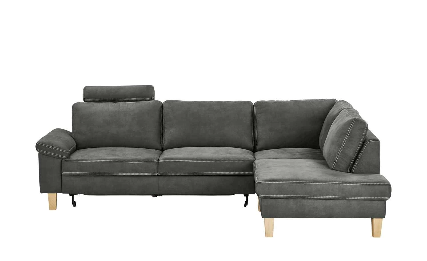 Ecksofa Coline | Stahlgrau rechts 6 Ecksofa Coline | Stahlgrau rechts – Bild 4