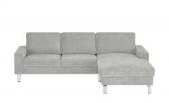 Ecksofa Coline | Hellgrau rechts