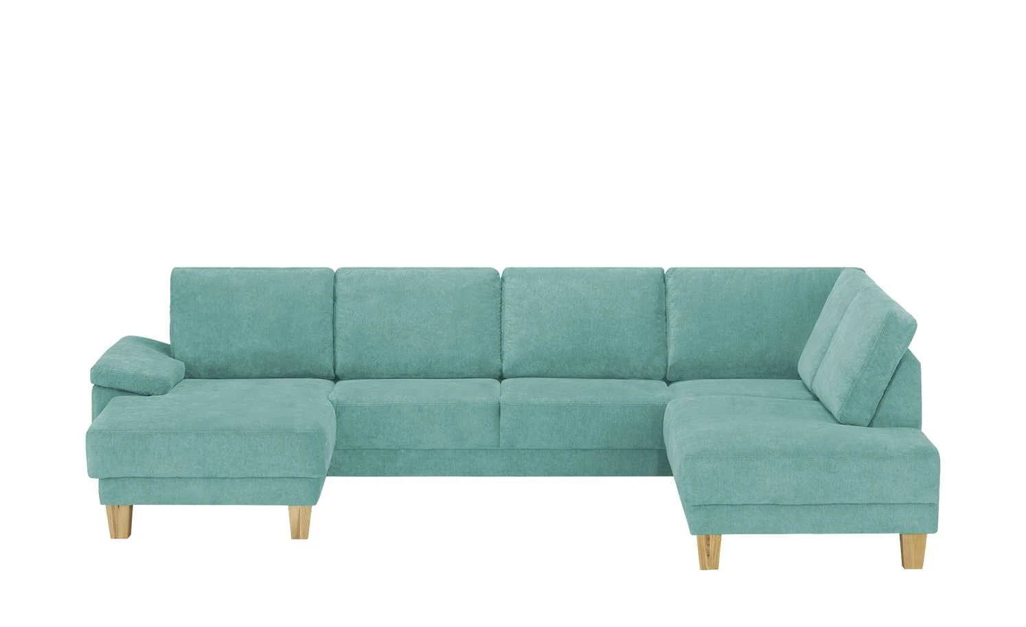 smart Wohnlandschaft Atara | Aquablau rechts Flachgewebe 3 smart Wohnlandschaft Atara | Aquablau rechts Flachgewebe