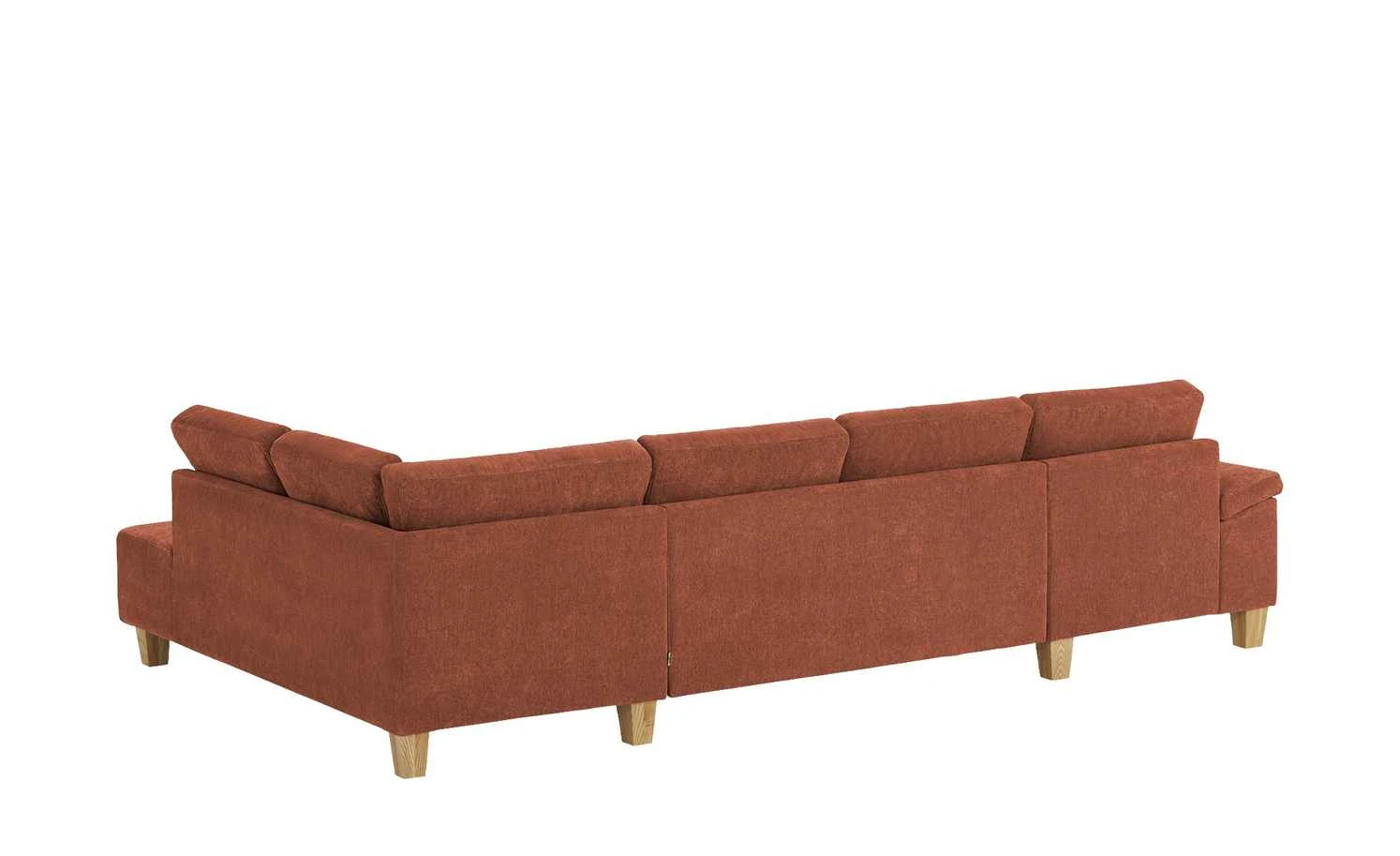 smart Wohnlandschaft Atara | Orange rechts Flachgewebe 4 smart Wohnlandschaft Atara | Orange rechts Flachgewebe – Bild 2