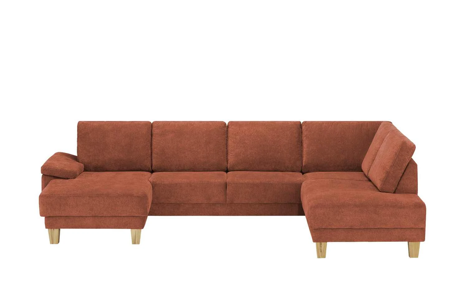 smart Wohnlandschaft Atara | Orange rechts Flachgewebe 3 smart Wohnlandschaft Atara | Orange rechts Flachgewebe