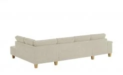 smart Wohnlandschaft Atara | Hellbeige rechts Flachgewebe -Sofas Verkaufsladen 25400641 7 202001082240