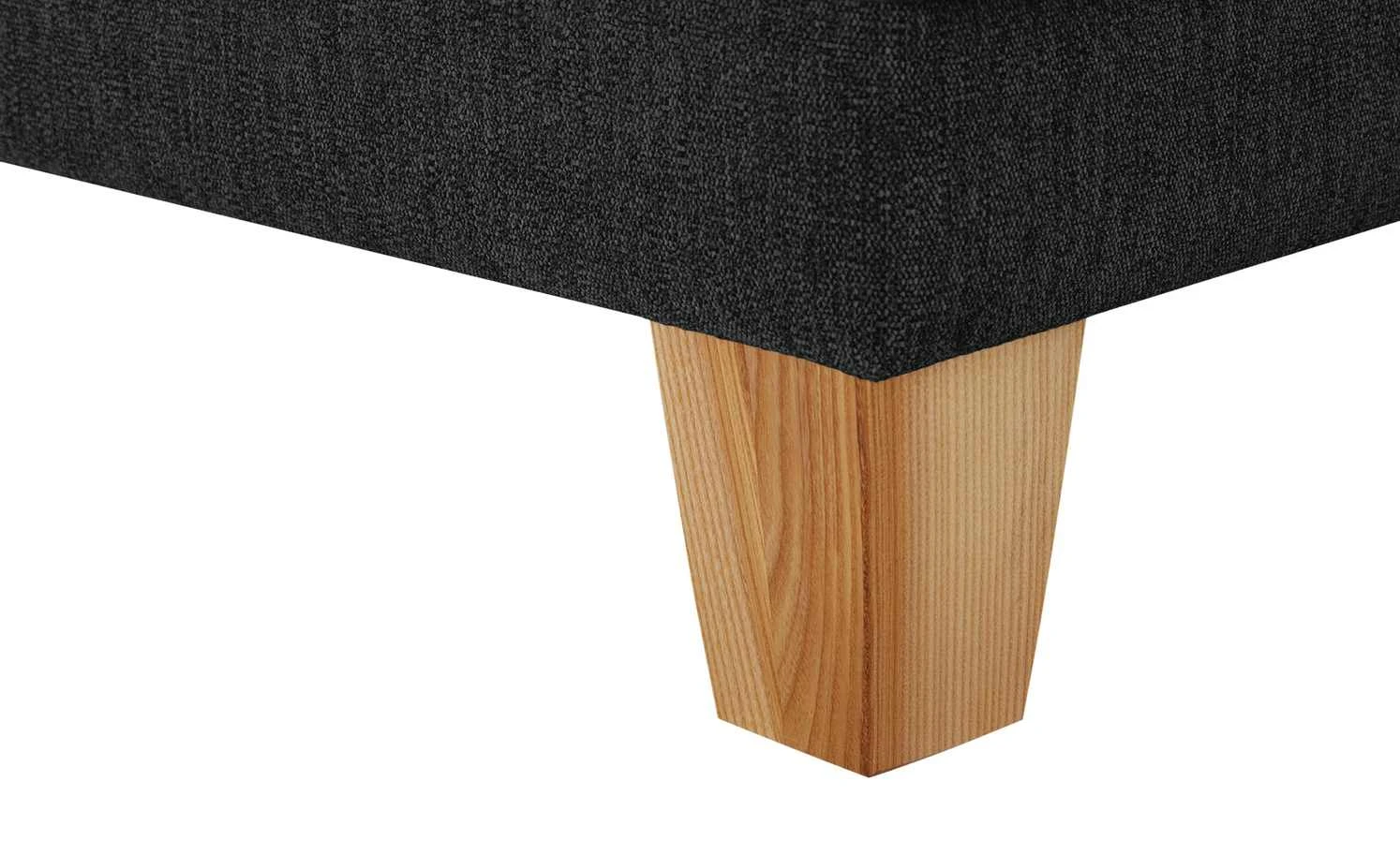 smart Ecksofa Atara | Schwarz rechts Flachgewebe 7 smart Ecksofa Atara | Schwarz rechts Flachgewebe – Bild 5