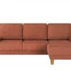 smart Ecksofa Atara | Orange rechts Flachgewebe -Sofas Verkaufsladen 25400664 7 202001082240