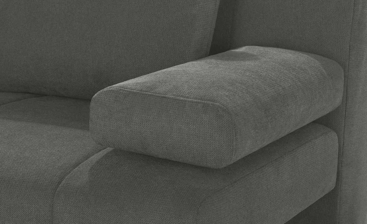 smart Schlafsofa Andrea | Dunkelgrau 8 smart Schlafsofa Andrea | Dunkelgrau – Bild 6