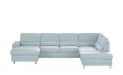 meinSofa Wohnlandschaft Carina | Sky (Hellblau) rechts ohne