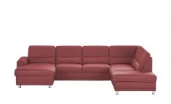 meinSofa Wohnlandschaft Carina | Rosso (Rot) rechts ohne