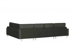 Wohnlandschaft Mara | Anthrazit/ Grün rechts Mikrofaser -Sofas Verkaufsladen 25401091 6 202003262236