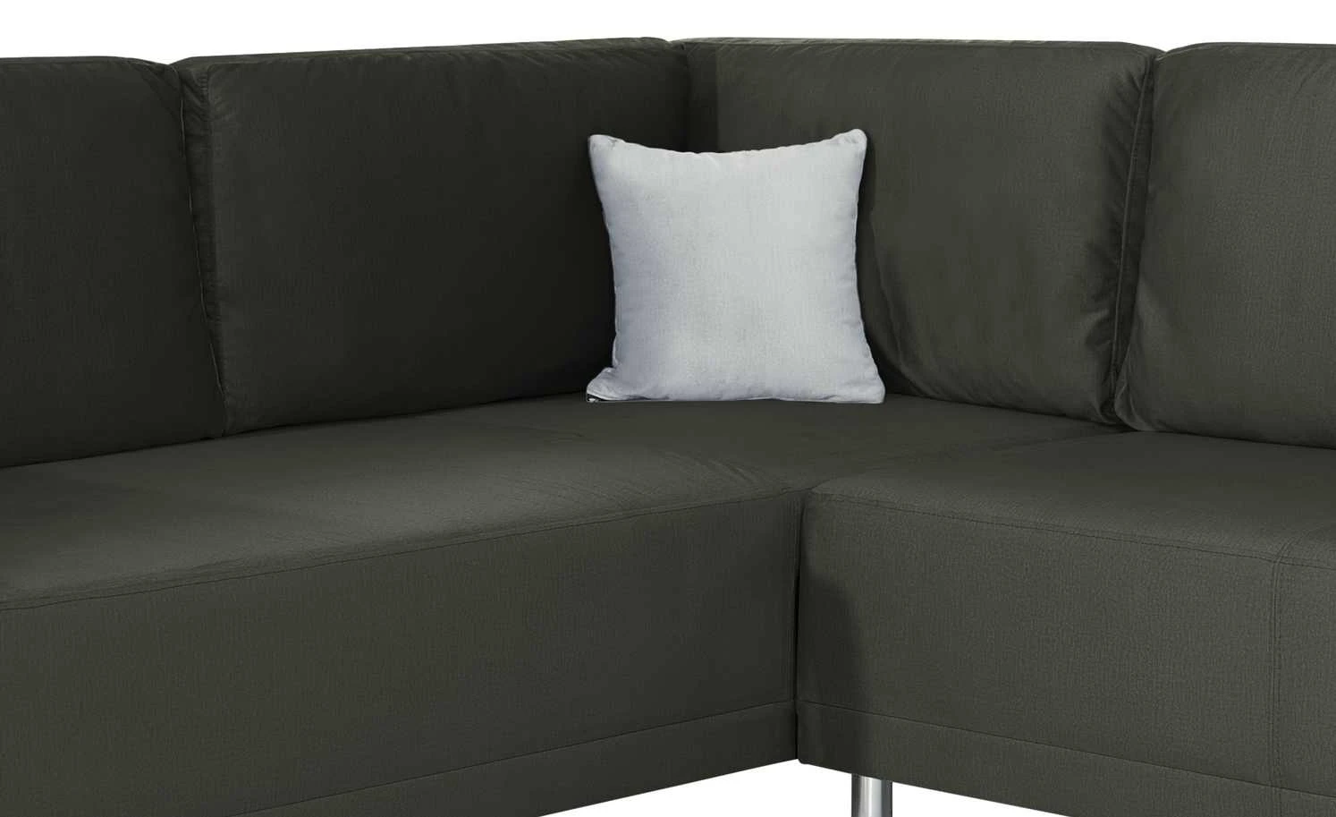 Wohnlandschaft Mara | Anthrazit / Hellgrau links Mikrofaser 7 Wohnlandschaft Mara | Anthrazit / Hellgrau links Mikrofaser – Bild 5