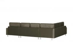 Wohnlandschaft Mara | Braun / Beige links Mikrofaser -Sofas Verkaufsladen 25401098 6 202003262236