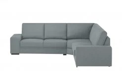 Ecksofa Renée | Grau Mikrofaser