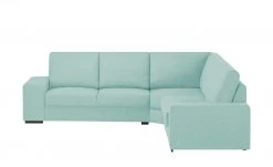 Ecksofa Renée | Türkis Mikrofaser
