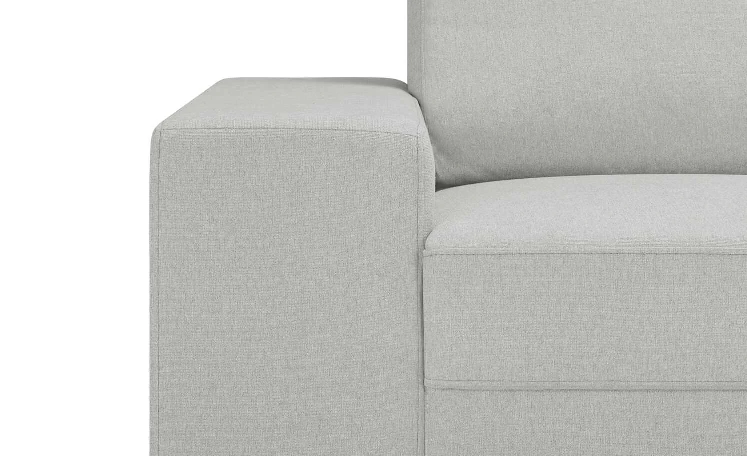 Ecksofa Renée | Hellgrau rechts Mikrofaser 8 Ecksofa Renée | Hellgrau rechts Mikrofaser – Bild 6