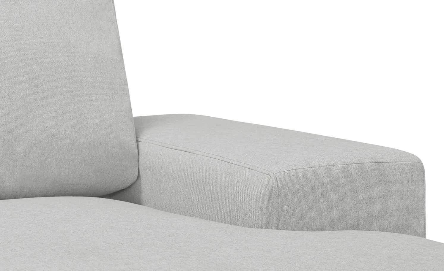 Ecksofa Renée | Hellgrau rechts Mikrofaser 9 Ecksofa Renée | Hellgrau rechts Mikrofaser – Bild 7