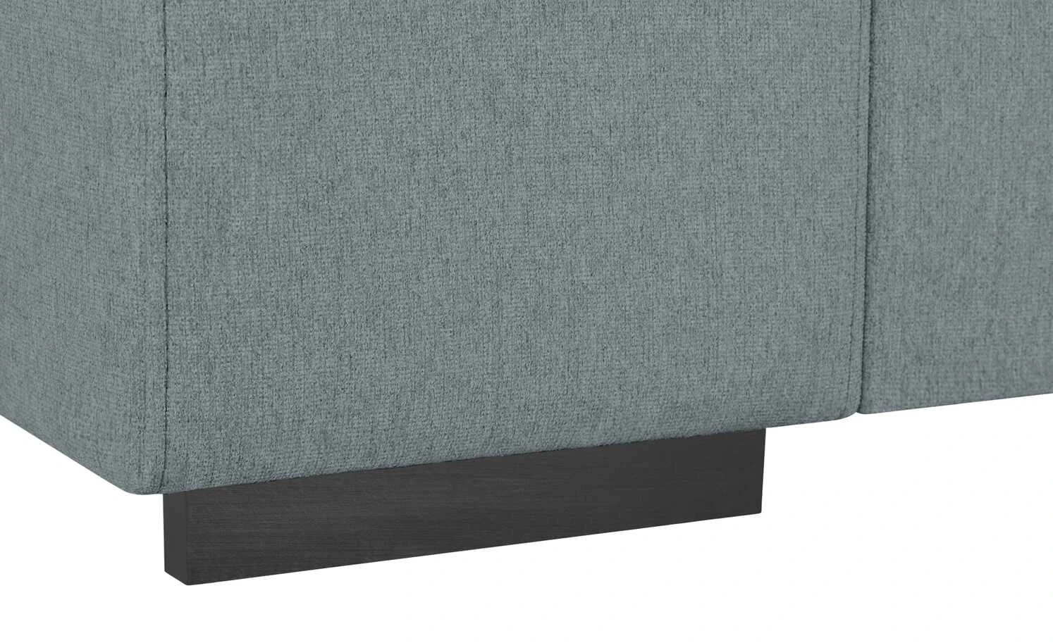 Ecksofa Renée | Grau rechts Mikrofaser 4 Ecksofa Renée | Grau rechts Mikrofaser – Bild 2