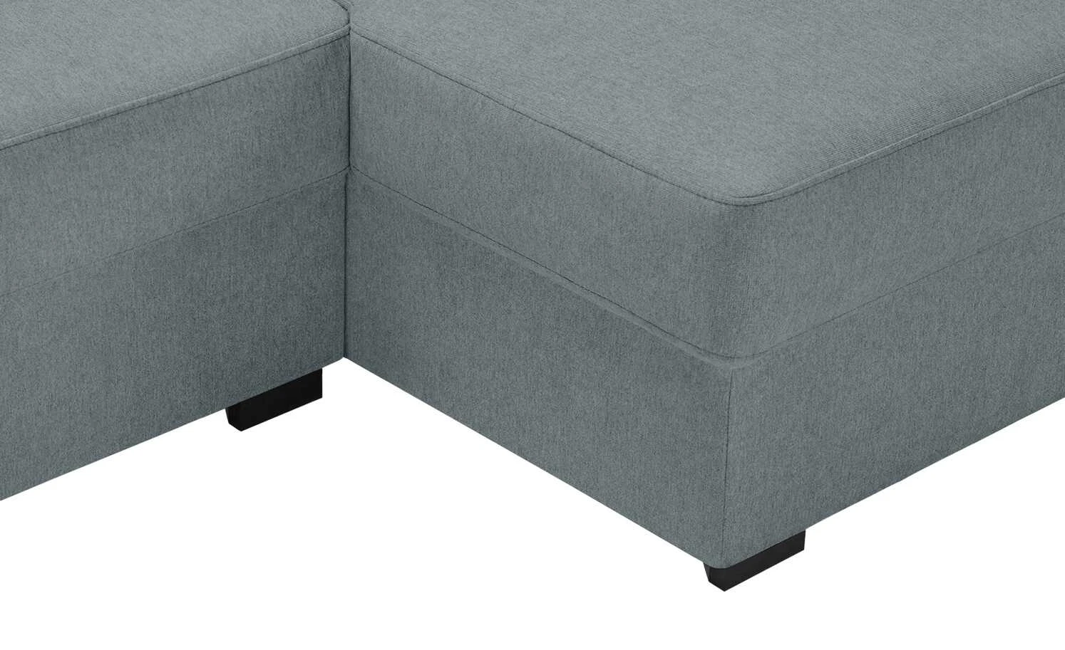 Ecksofa Renée | Grau rechts Mikrofaser 6 Ecksofa Renée | Grau rechts Mikrofaser – Bild 4