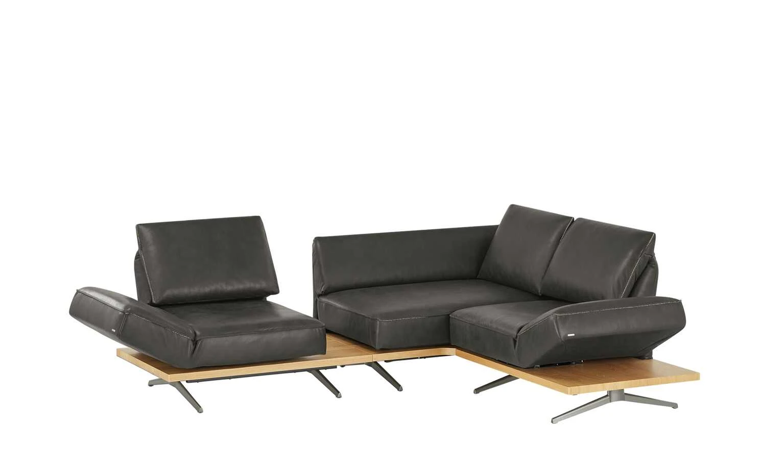 KOINOR Ecksofa Phoenix | Bonanza (Schwarz) rechts Erweiterte Funktion 7 KOINOR Ecksofa Phoenix | Bonanza (Schwarz) rechts Erweiterte Funktion – Bild 5