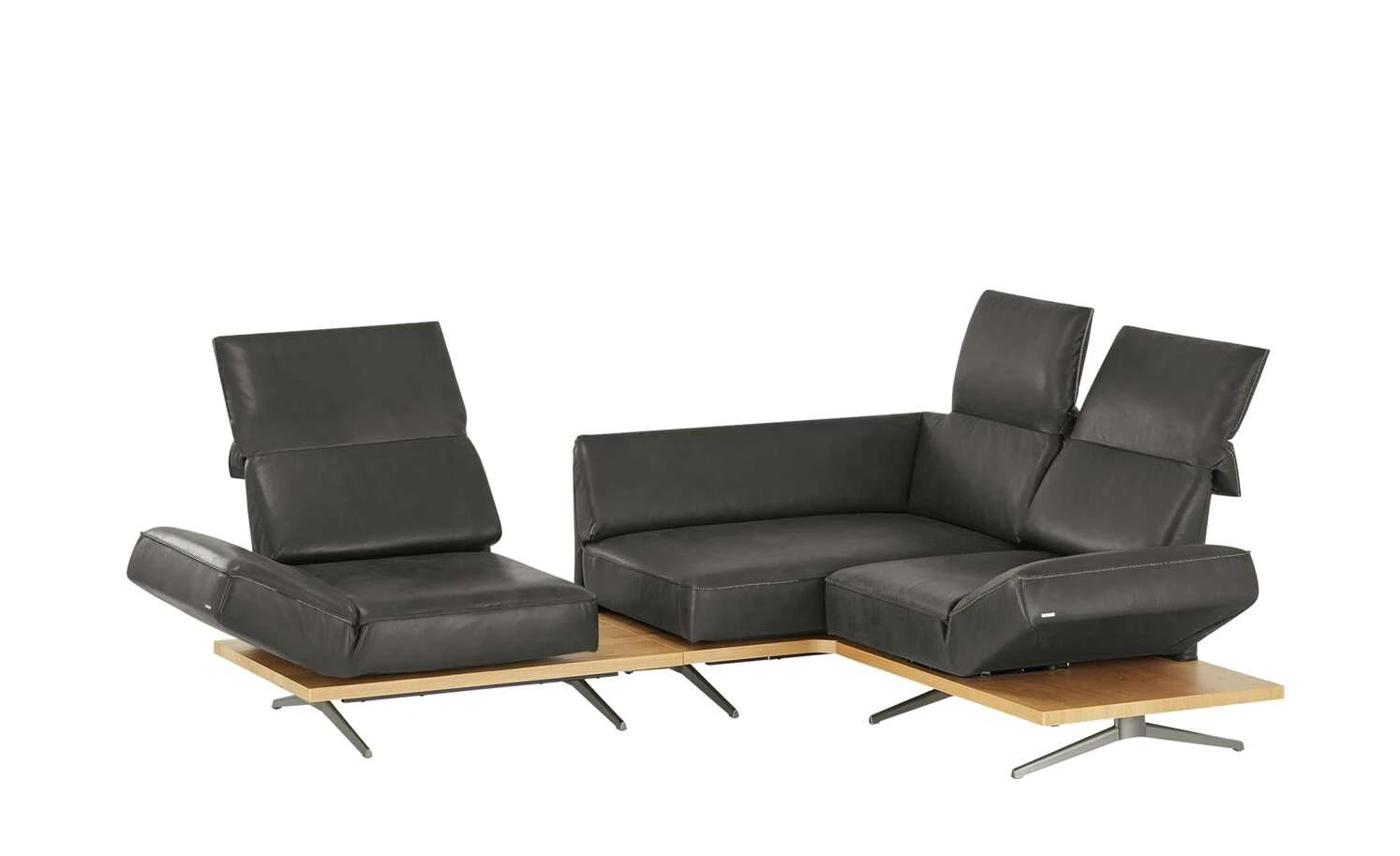 KOINOR Ecksofa Phoenix | Bonanza (Schwarz) rechts Erweiterte Funktion 8 KOINOR Ecksofa Phoenix | Bonanza (Schwarz) rechts Erweiterte Funktion – Bild 6
