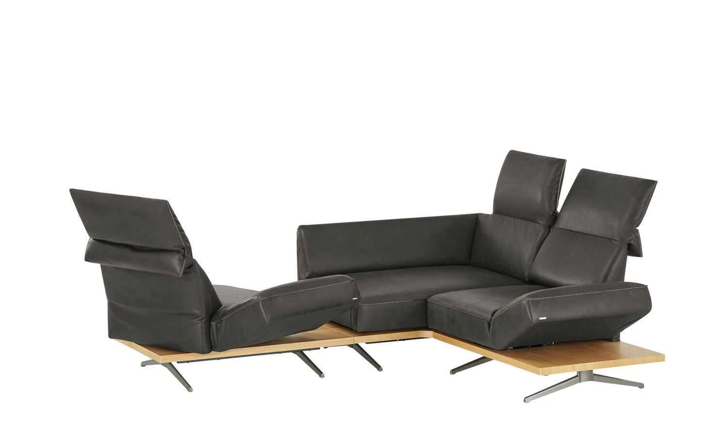 KOINOR Ecksofa Phoenix | Bonanza (Schwarz) rechts Erweiterte Funktion 11 KOINOR Ecksofa Phoenix | Bonanza (Schwarz) rechts Erweiterte Funktion – Bild 9