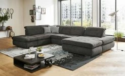 Lounge Collection Wohnlandschaft Spencer | Anthrazit links Grundfunktion