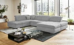 Lounge Collection Wohnlandschaft Spencer | Silbergrau links Grundfunktion