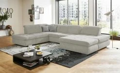 Lounge Collection Wohnlandschaft Spencer | Hellgrau links Grundfunktion