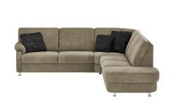 meinSofa Ecksofa Ole-S | Nougat (Braun) rechts ohne