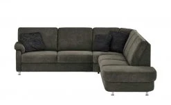 meinSofa Ecksofa Ole-S | Slate (Grau) rechts ohne