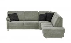 meinSofa Ecksofa Ole-S | Stone (Grau) rechts ohne