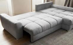 bobb Ecksofa Soumia | Melange (Grau) rechts Mikrofaser -Sofas Verkaufsladen 25401974 2 202003172243