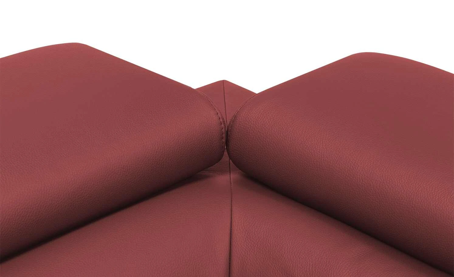 uno Ecksofa Leder Dallas | Rot rechts Erweiterte Funktion 14 uno Ecksofa Leder Dallas | Rot rechts Erweiterte Funktion – Bild 12