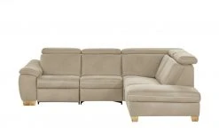 meinSofa Ecksofa Litos | Beige rechts ohne