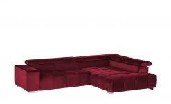 uno Ecksofa aus Samt Origo | Rot rechts -Sofas Verkaufsladen 25402513 5 201910282241